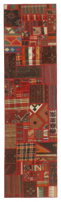 Nain Trading Kelim Patchwork 305 x 83