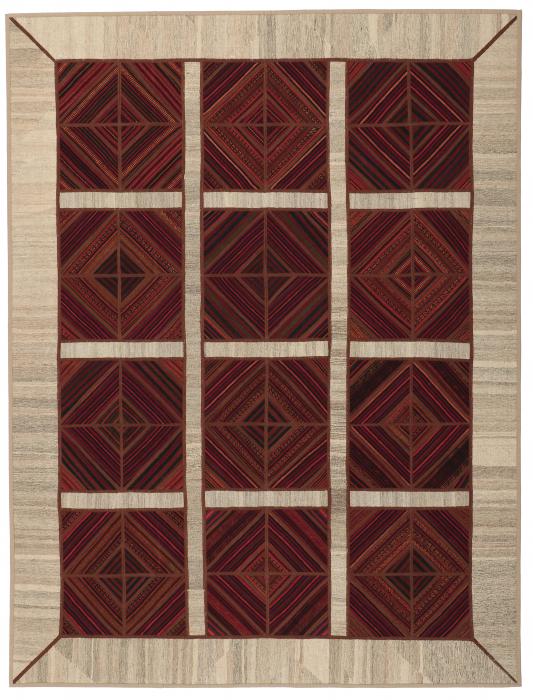 Nain Trading Kelim Patchwork 254 x 190