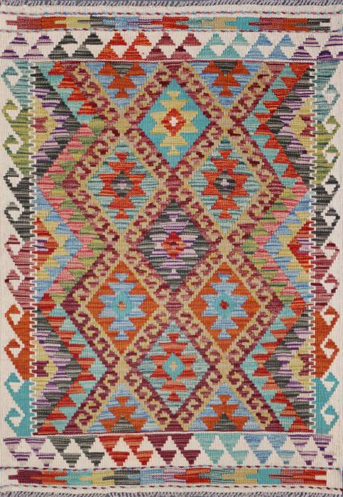 Nain Trading Kelim Afghan 126 x 90