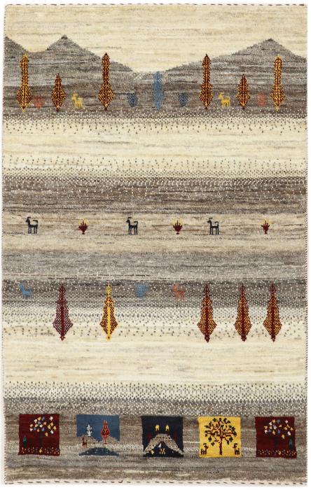 Nain Trading Perser Gabbeh Loribaft Nature 130 x 82