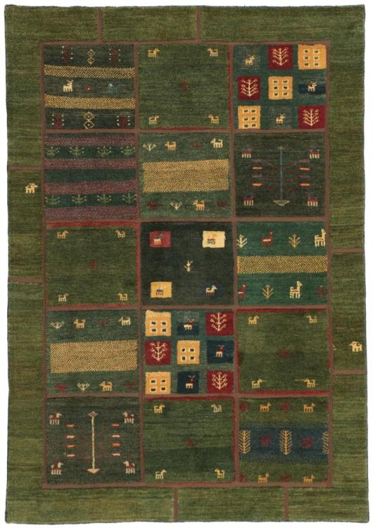 Nain Trading Patchwork Gabbeh 206 x 144