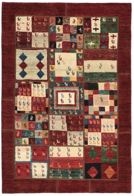 Nain Trading Patchwork Gabbeh 209 x 145