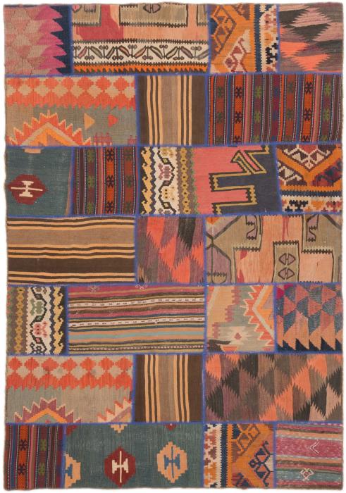 Nain Trading Kelim Patchwork 210 x 145