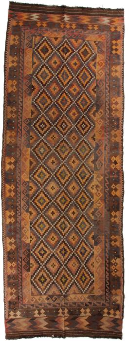 Nain Trading Kelim Afghan Antik 424 x 156