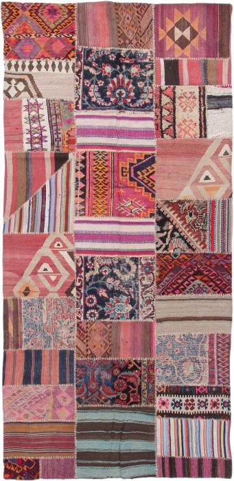 Nain Trading Kelim Patchwork 304 x 146