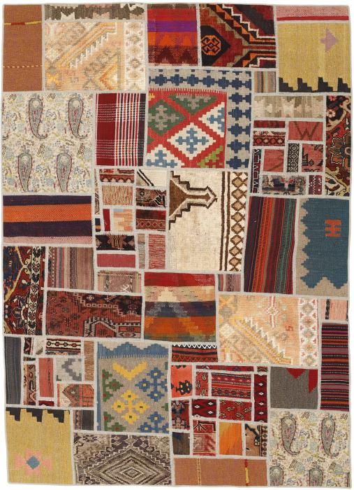 Nain Trading Kelim Patchwork 201 x 139