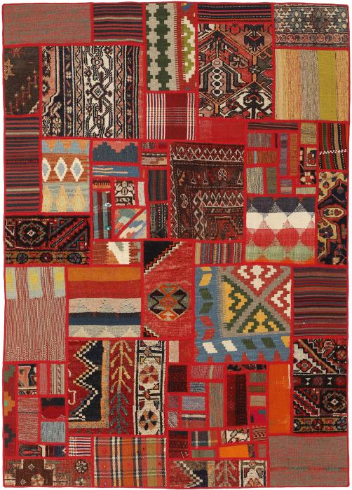 Nain Trading Kelim Patchwork 201 x 141