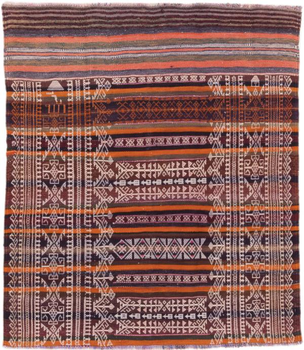 Nain Trading Kelim Afghan 154 x 135