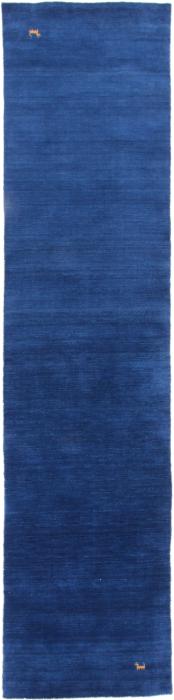 Nain Trading Loom Gabbeh Blue 292 x 81