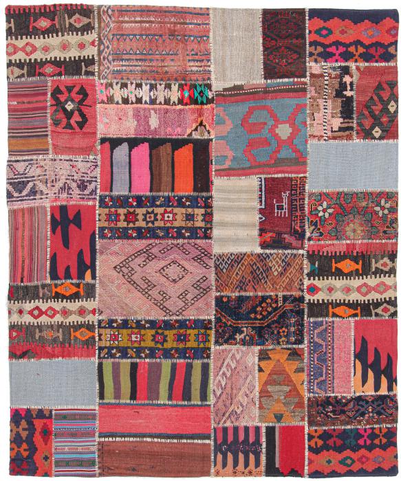 Nain Trading Kelim Patchwork 204 x 169