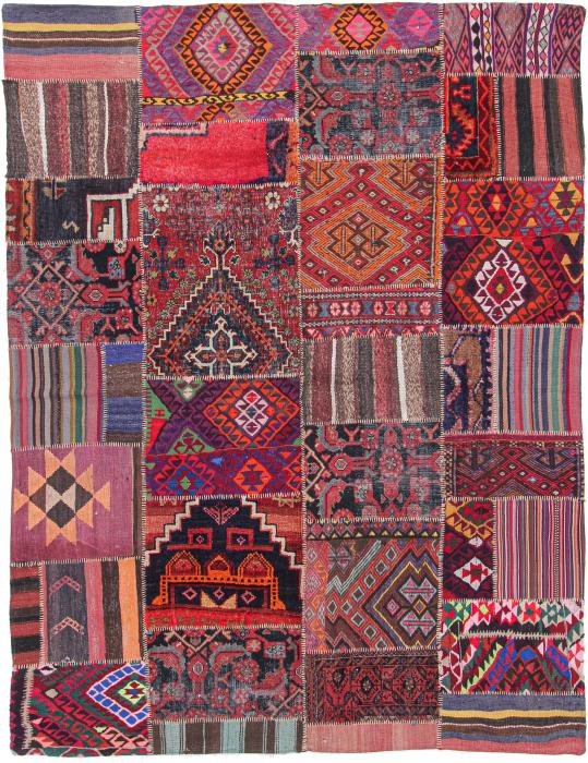 Nain Trading Kelim Patchwork 242 x 183