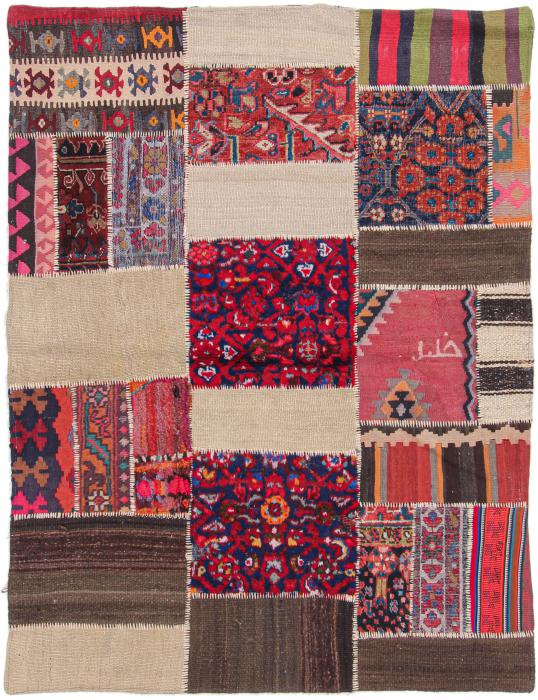 Nain Trading Kelim Patchwork 166 x 129