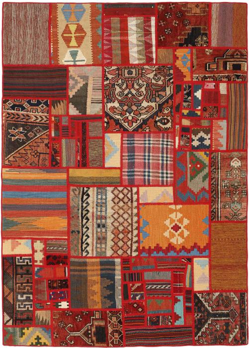 Nain Trading Kelim Patchwork 199 x 139