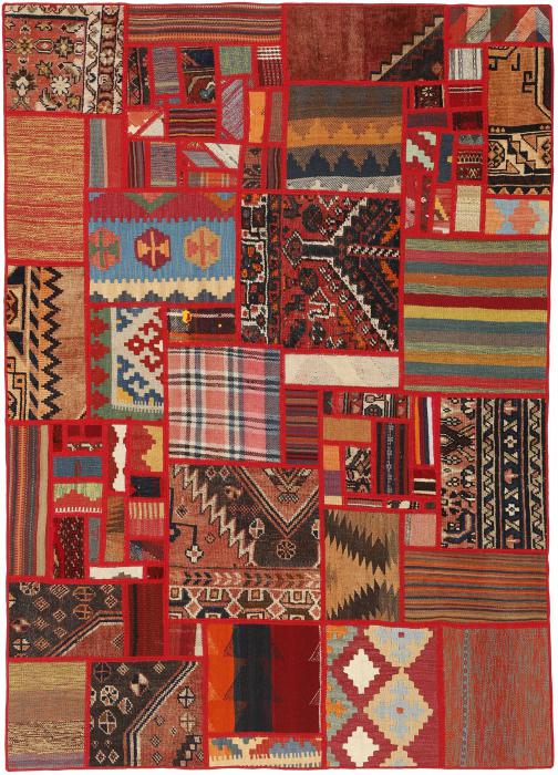 Nain Trading Kelim Patchwork 201 x 139