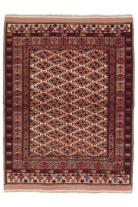 Nain Trading Afghan Seide 163 x 123