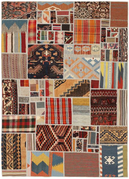 Nain Trading Kelim Patchwork 199 x 141