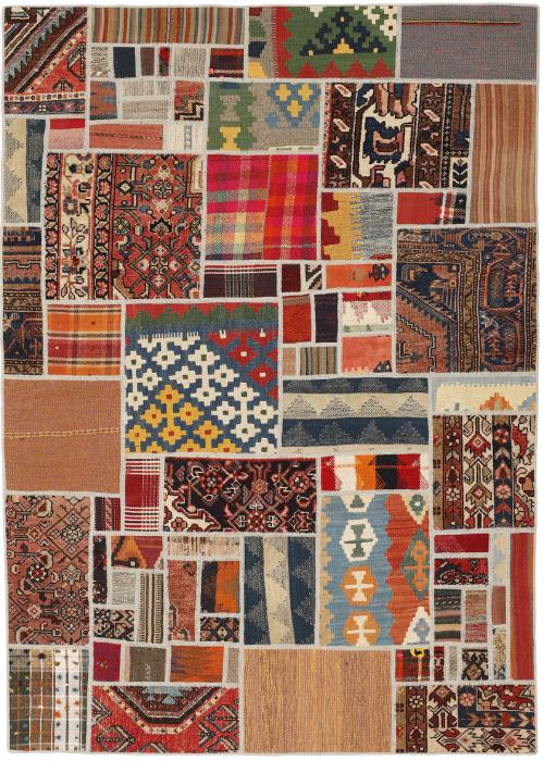 Nain Trading Kelim Patchwork 201 x 139