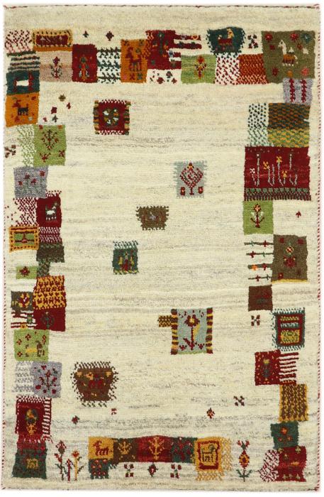 Nain Trading Perser Gabbeh Loribaft Nature 95 x 65