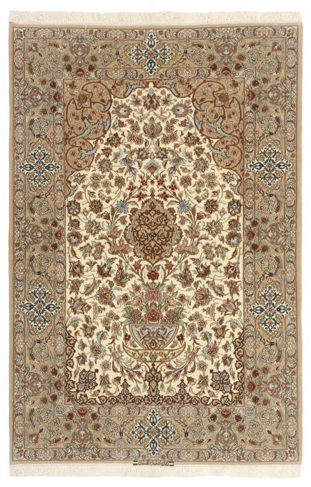 Nain Trading Isfahan Seidenkette 201 x 129