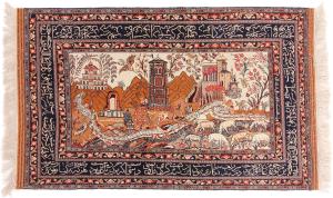 Afghan Mauri Silk 193x129