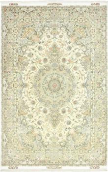 Tabriz 55Raj Signed Fio de Seda 312x201