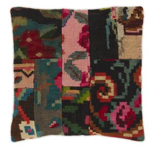 Rosen Kilim Kissen 49x49
