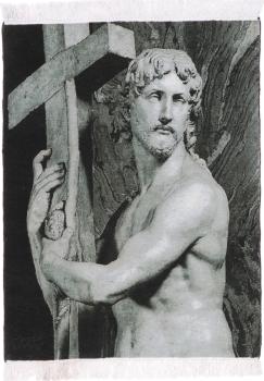 Tabriz 60Raj Bild Selyemfonal 96x73