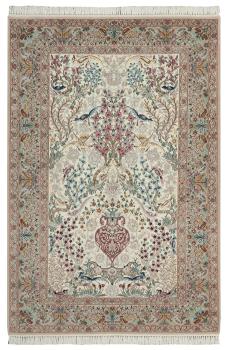 Isfahán Urdimbre de Seda 196x133