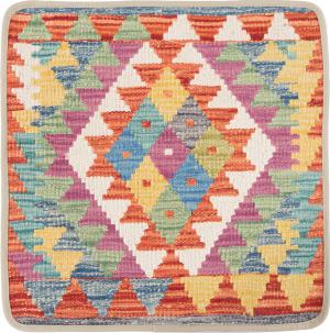 Kilim Afghan Kuddfodral 50x50
