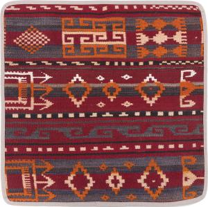 Kilim Afghan Kuddfodral 50x50