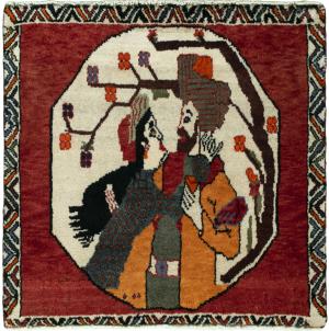 Perzisch Gabbeh Ghashghai 60x62