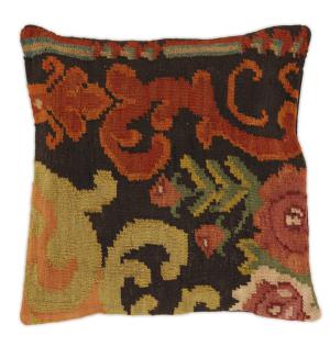 Rosen Kilim Kissen 51x51