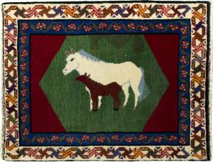 Persisk Gabbeh Ghashghai 74x59