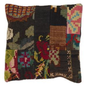 Rosen Kelim Kissen 51x51