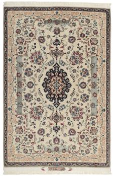 Isfahán Antiguo Urdimbre de Seda 228x151