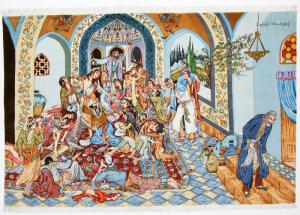 Tabriz Bild 50Raj Zijden Pool 194x295