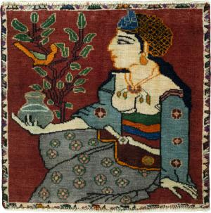 Persia Gabbeh Ghashghai 55x54