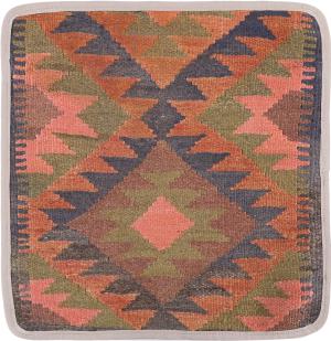 Kilim Afghan Kuddfodral 40x40