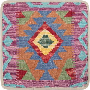 Kilim Afghan Kuddfodral 40x40