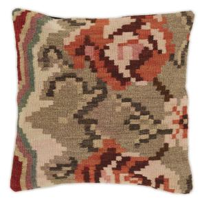 Rosen Kilim Kissen 49x49