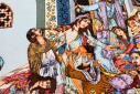 Tabriz Bild 50Raj Ordito in Seta - 15