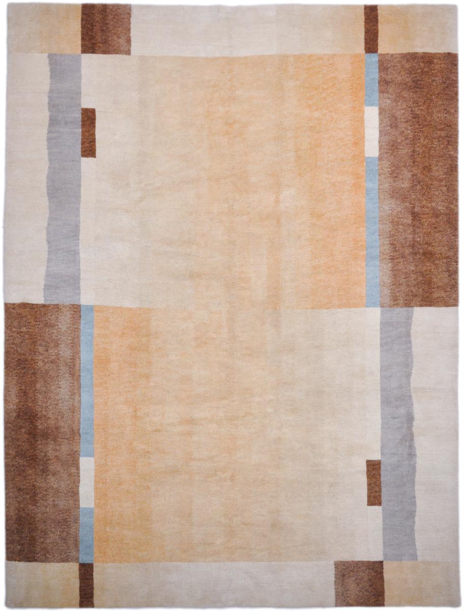 Tapis du Népal Nepal Ancien 362x273 362x273, Tapis persan Noué à la main