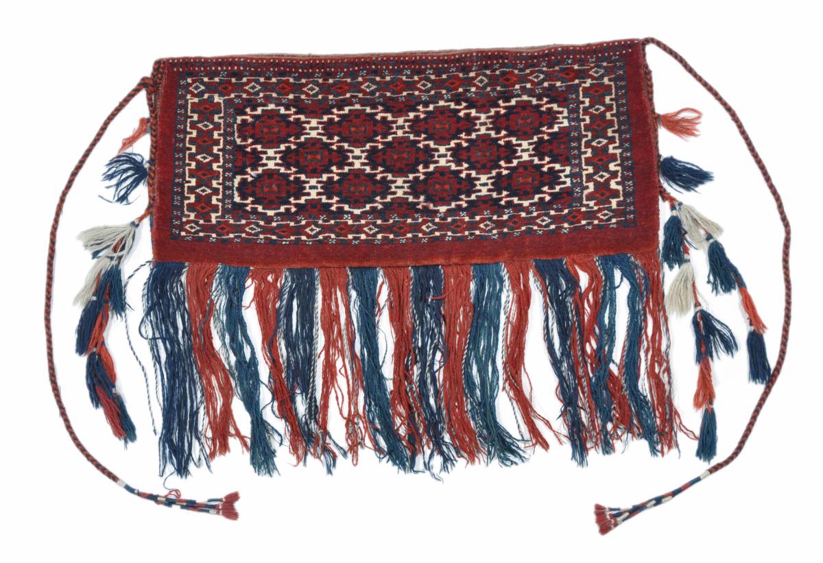 Persian Rug Turkaman Antique 82x35 82x35, Persian Rug Knotted by hand