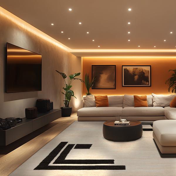 Berber Teppich mit modernem Design