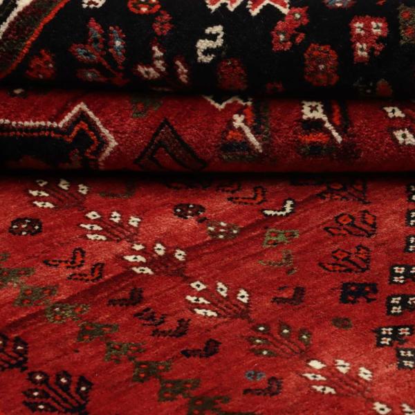 Perzsa szőnyeg természetes gyapjúfestéssel és Abrash színátmenettel