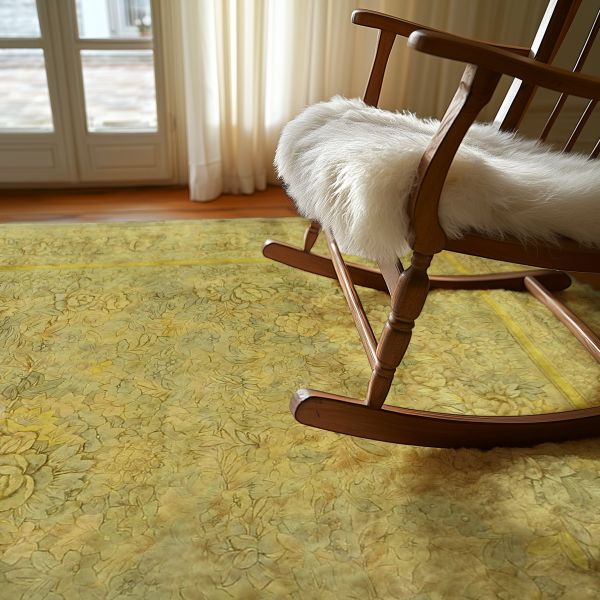Elegant Chinese rug with a classic design
