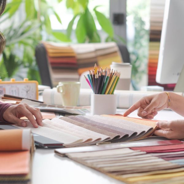 Aconselhamento sobre tapetes por designers de interiores e especialistas em tapetes.