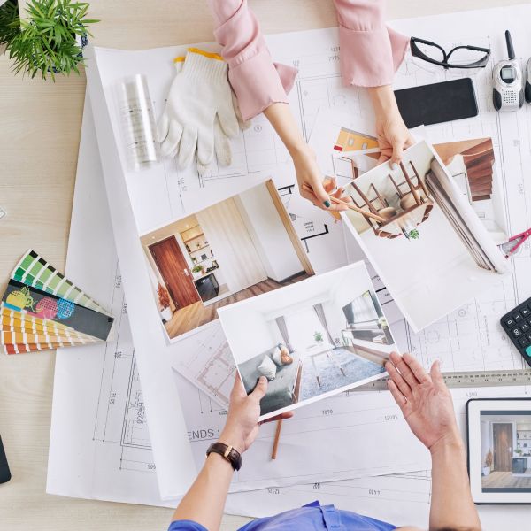 Persoonlijk tapijtadvies met kleur- en materiaalstalen voor een tapijt op maat