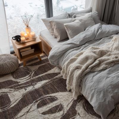 Berber Teppich im Schlafzimmer mit warmem Ambiente