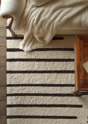 ベルベル絨毯の上からの詳細な視点